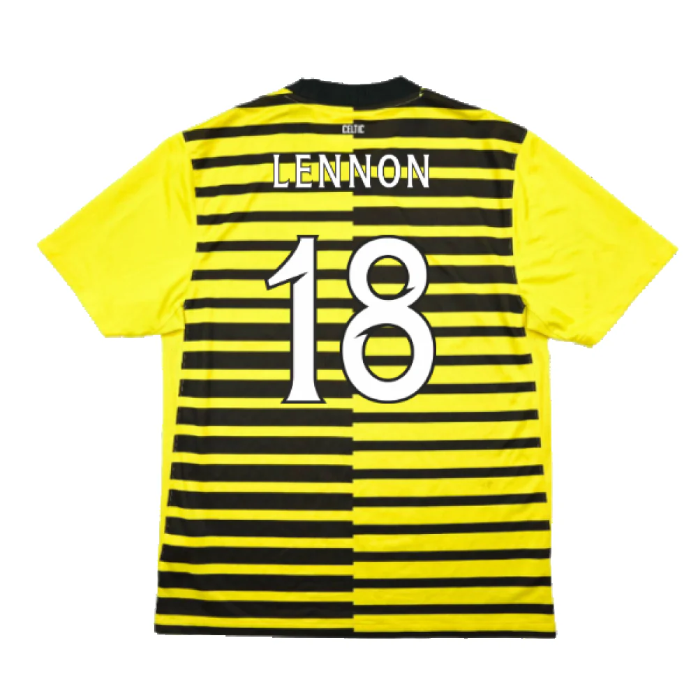 Celtic 2011-12 Third Shirt (S) (Excellent) (Lennon 18) - Image 2