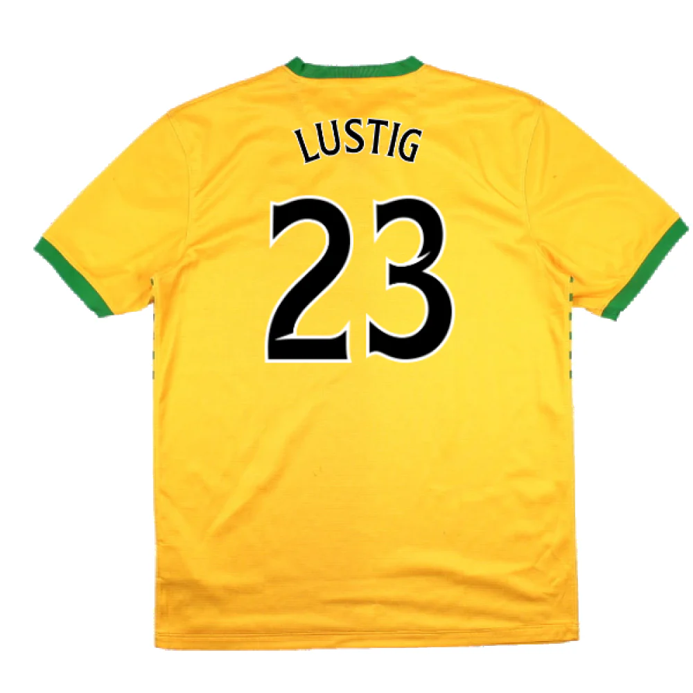 Celtic 2013-14 Away Shirt (Sponsorless) (M) (Very Good) (Lustig 23) - Image 2