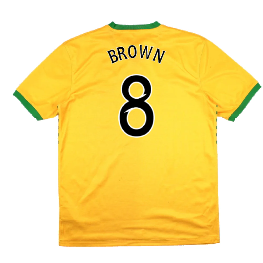 Celtic 2013-14 Away Shirt (Sponsorless) (XL Boys) (Good) (Brown 8) - Image 2