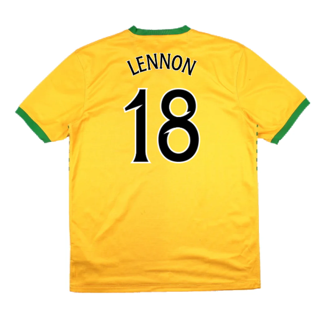 Celtic 2013-14 Away Shirt (Sponsorless) (XL Boys) (Good) (Lennon 18) - Image 2