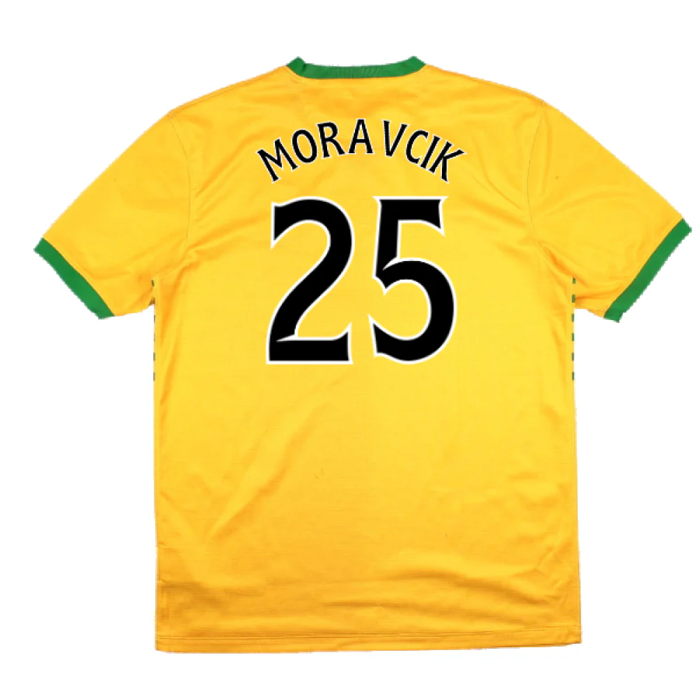 Celtic 2013-14 Away Shirt (Sponsorless) (XL Boys) (Good) (Moravcik 25) - Image 2