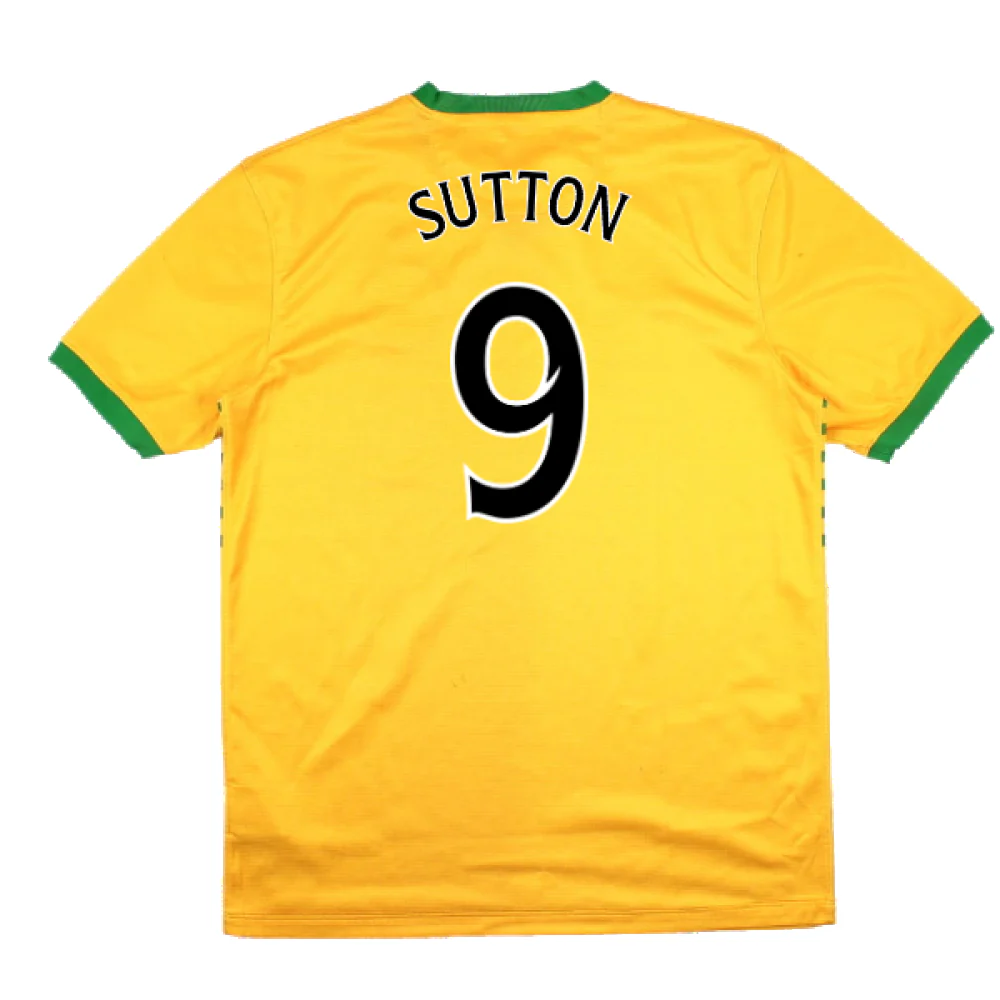 Celtic 2013-14 Away Shirt (Sponsorless) (XL Boys) (Good) (Sutton 9) - Image 2