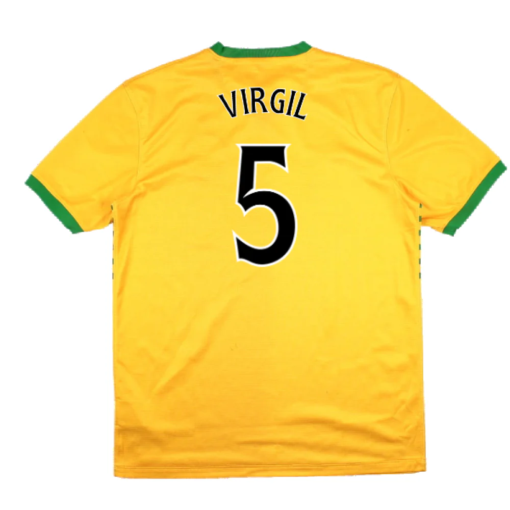 Celtic 2013-14 Away Shirt (Sponsorless) (XL Boys) (Good) (Virgil 5) - Image 2