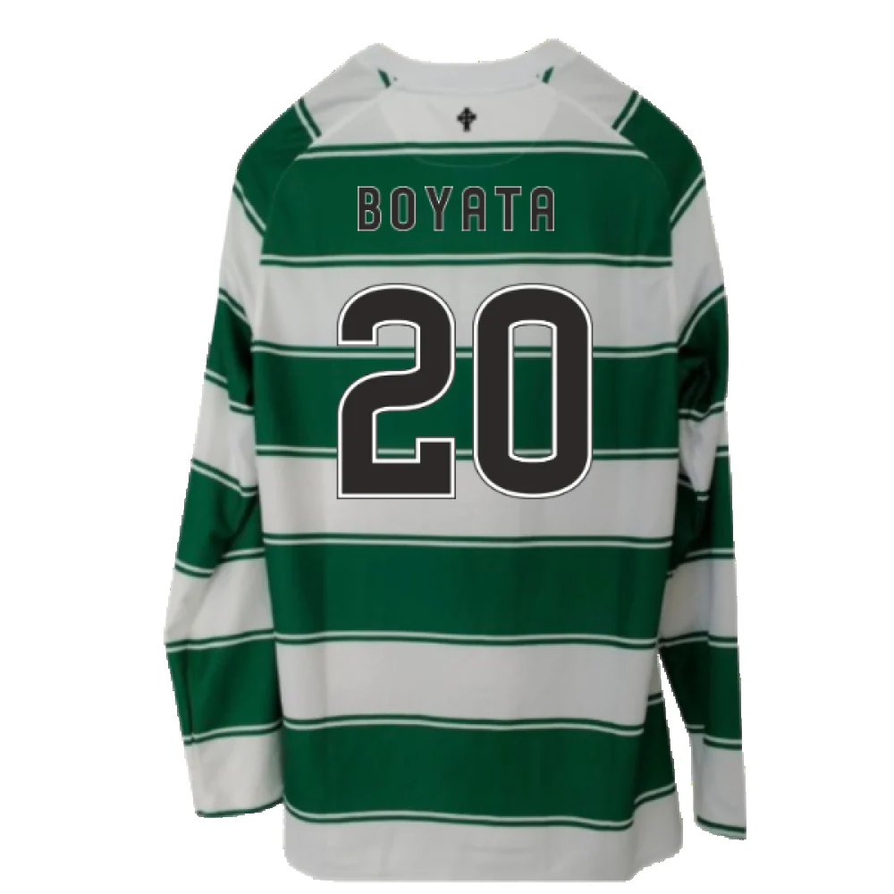 Celtic 2015-16 Long Sleeve Home Shirt (3XL) (Excellent) (Boyata 20) - Image 2