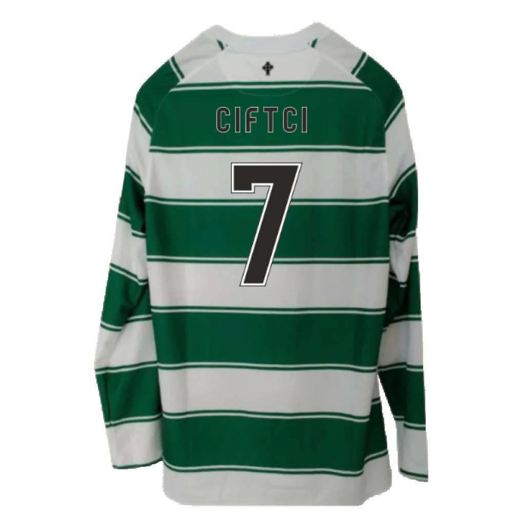 Celtic 2015-16 Long Sleeve Home Shirt (3XL) (Excellent) (Ciftci 7) - Image 2