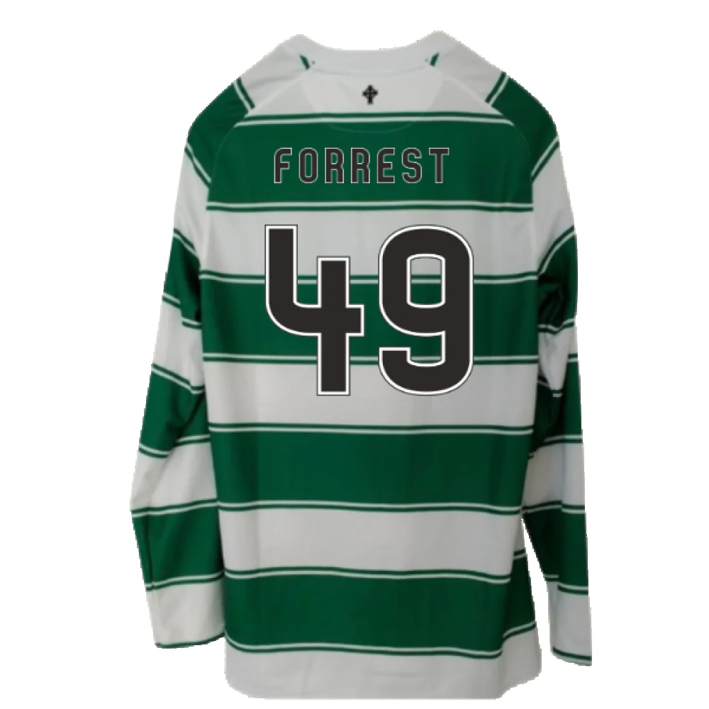 Celtic 2015-16 Long Sleeve Home Shirt (3XL) (Excellent) (Forrest 49) - Image 2