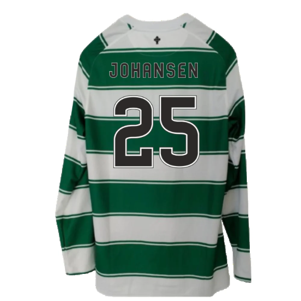 Celtic 2015-16 Long Sleeve Home Shirt (3XL) (Excellent) (Johansen 25) - Image 2
