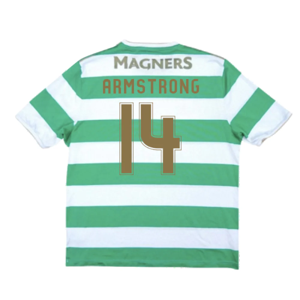 Celtic 2017-18 Home Shirt (Very Good) (Armstrong 14) - Image 2