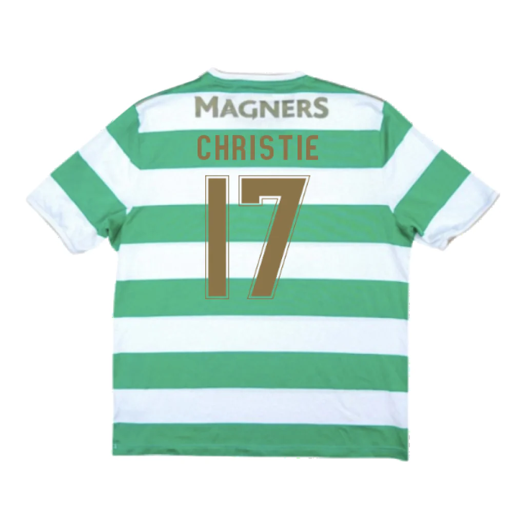 Celtic 2017-18 Home Shirt (Very Good) (Christie 17) - Image 2