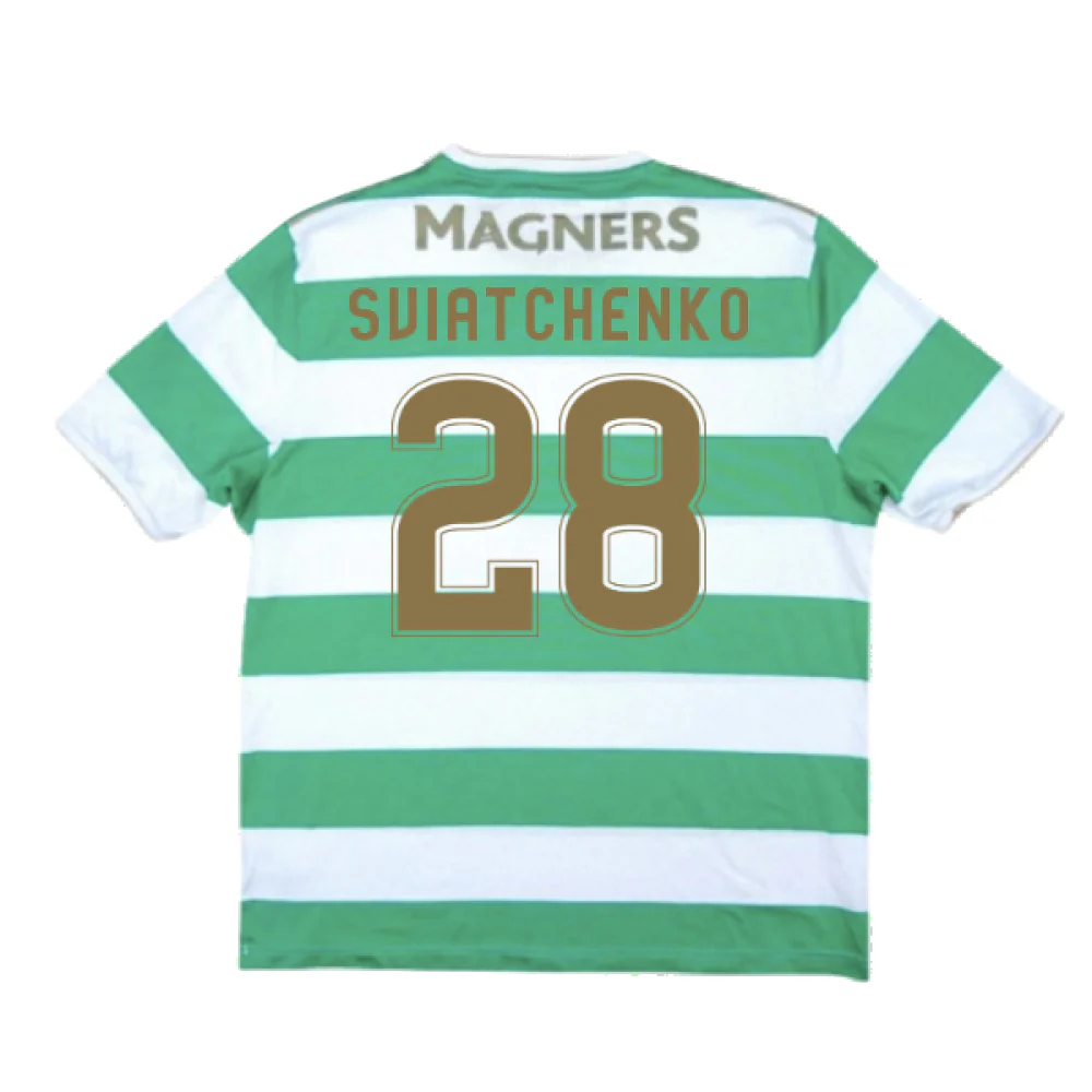Celtic 2017-18 Home Shirt (Very Good) (Sviatchenko 28) - Image 2