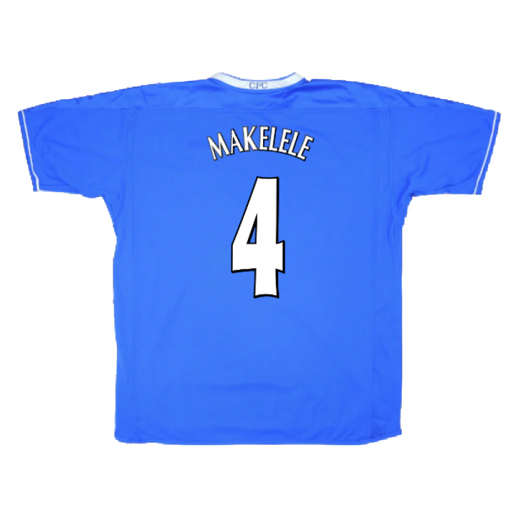 Chelsea 2003-05 Home Shirt (S) (Very Good) (Makelele 4) - Image 2