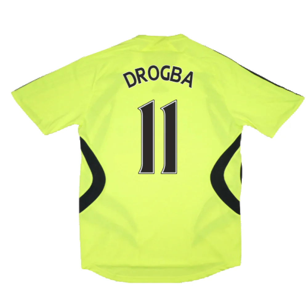 Chelsea 2007-2008 Away Shirt (S) (Good) (Drogba 11) - Image 2