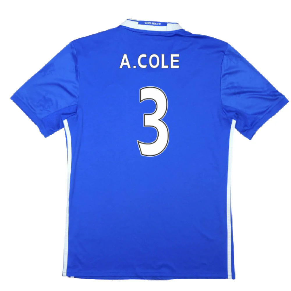 Chelsea 2016-17 Home Shirt (S) (Mint) (A.COLE 3) - Image 2