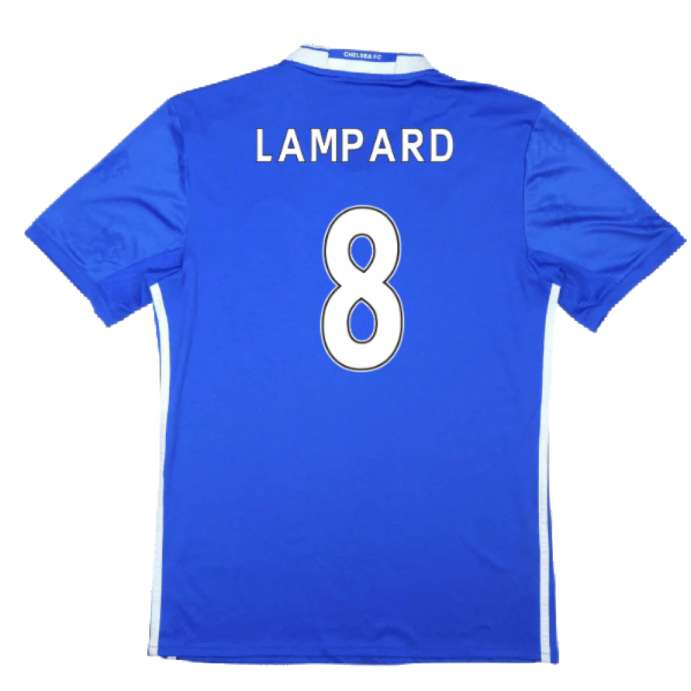Chelsea 2016-17 Home Shirt (S) (Mint) (Lampard 8) - Image 2