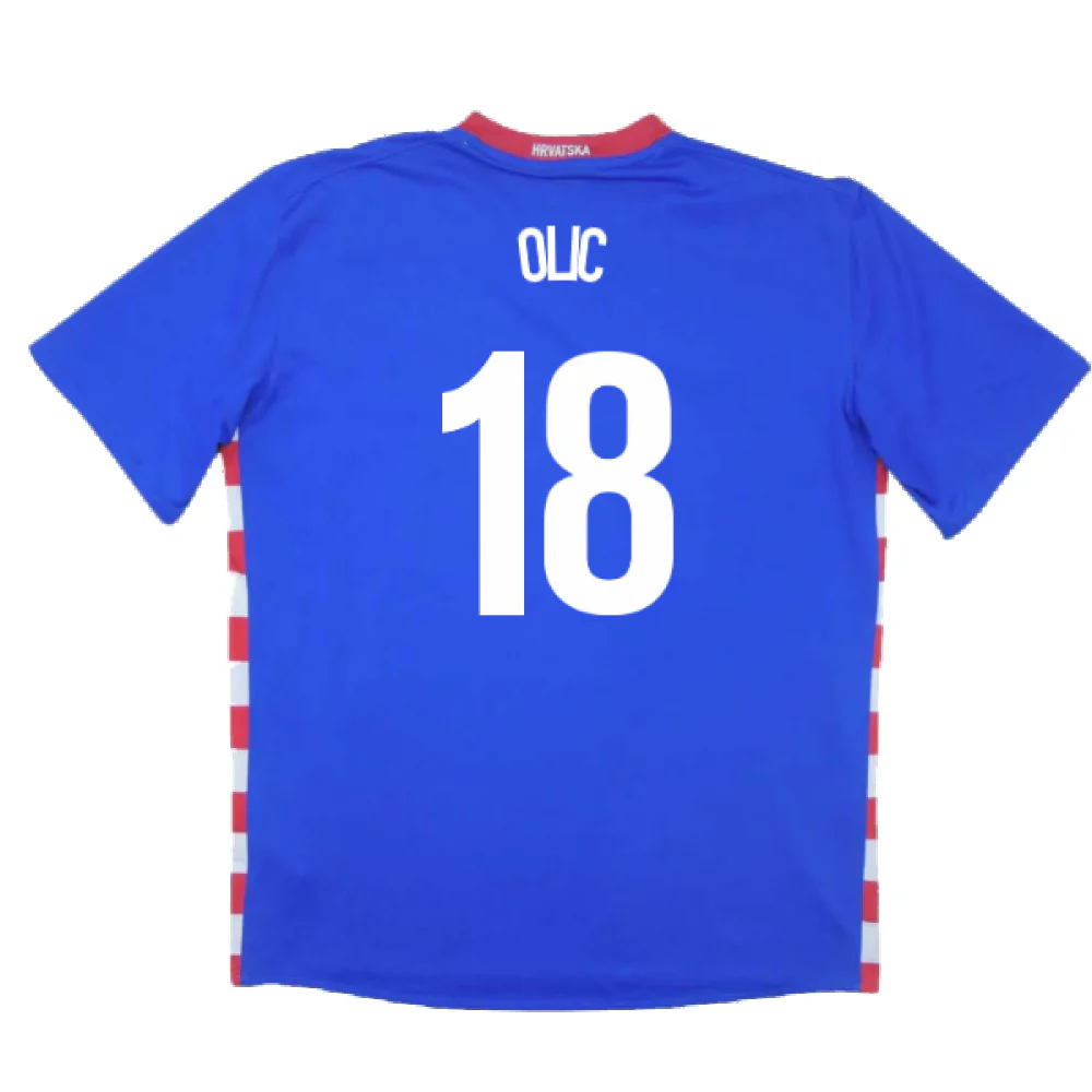 Croatia 2008-2010 Away Shirt (Excellent) (Olic 18) - Image 2