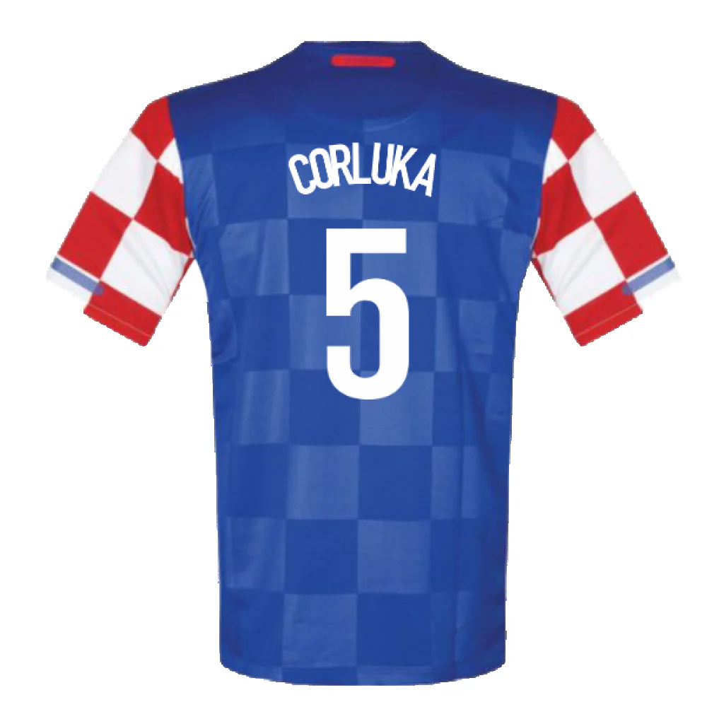 Croatia 2010-12 Away Shirt (S) (Mint) (Corluka 5) - Image 2