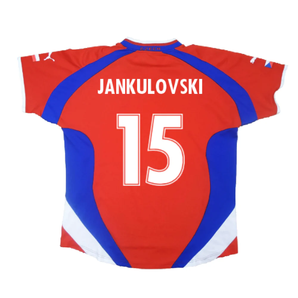 Czech Republic 2000-02 Home Shirt (XL) (Very Good) (Jankulovski 15) - Image 2