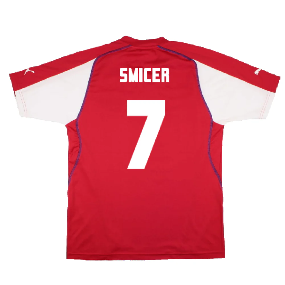 Czech Republic 2003-04 Home Shirt (Excellent) (Smicer 7) - Image 2