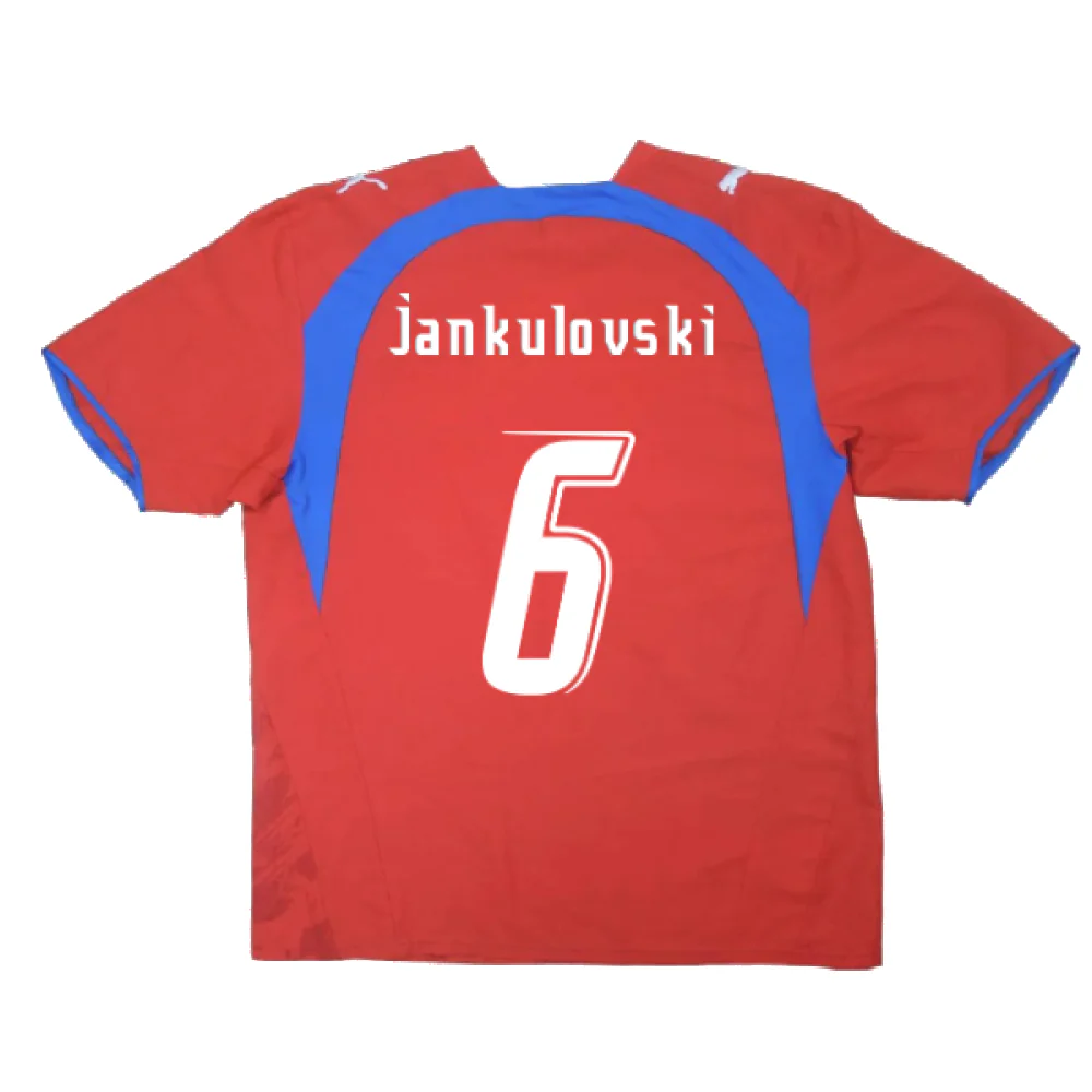 Czech Republic 2006-08 Home Shirt (Excellent) (Jankulovski 6) - Image 2