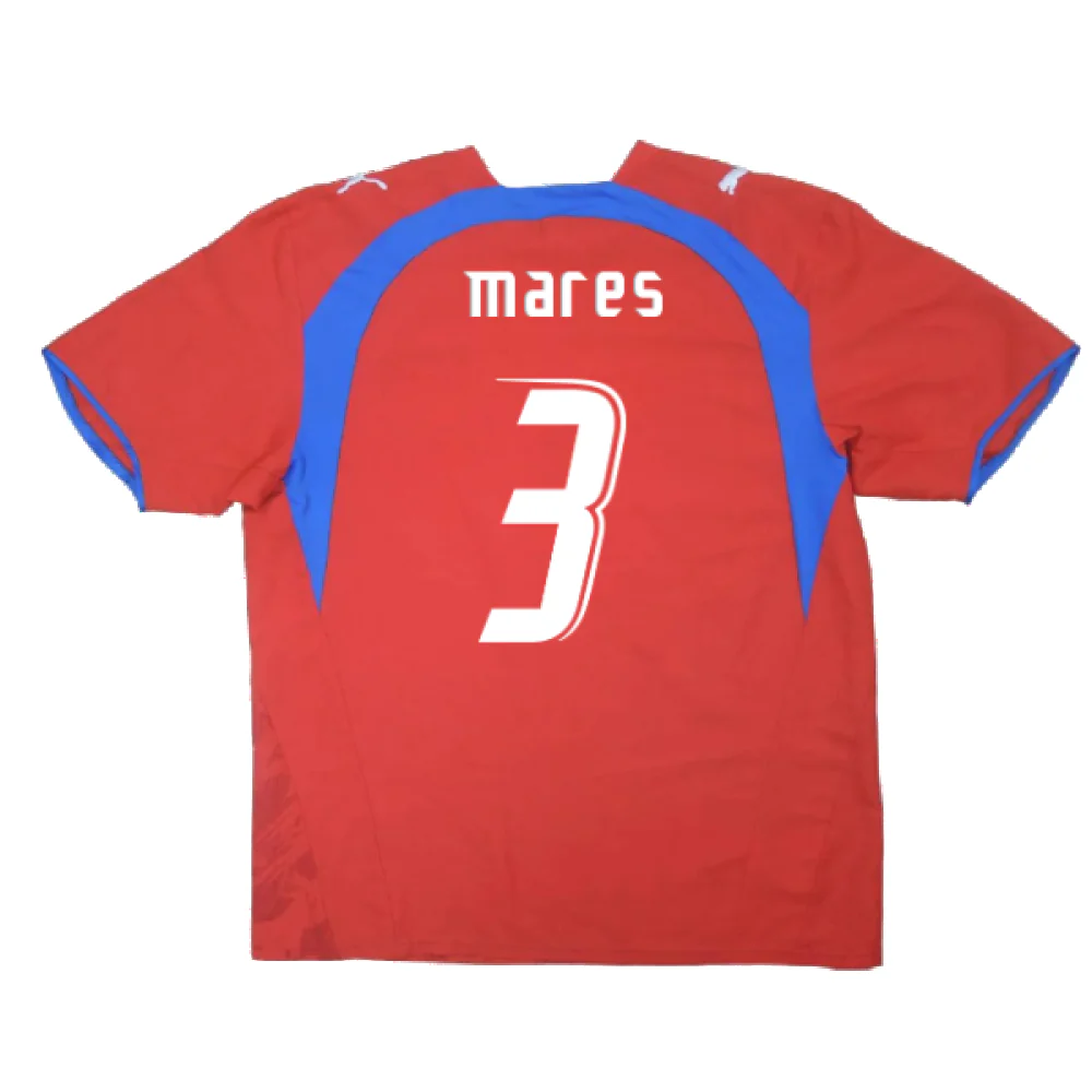 Czech Republic 2006-08 Home Shirt (Large) (Good) (Mares 3) - Image 2
