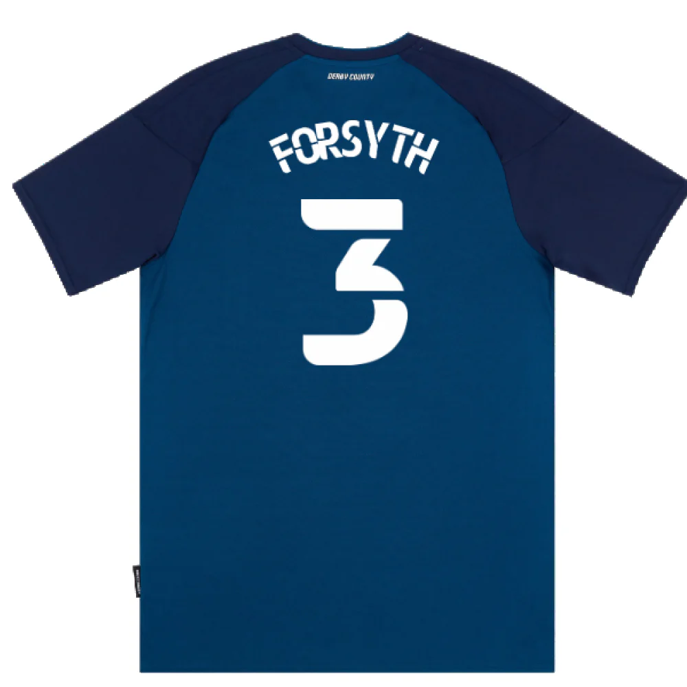 Derby County 2020-21 Away Shirt (L) (Mint) (Forsyth 3) - Image 2