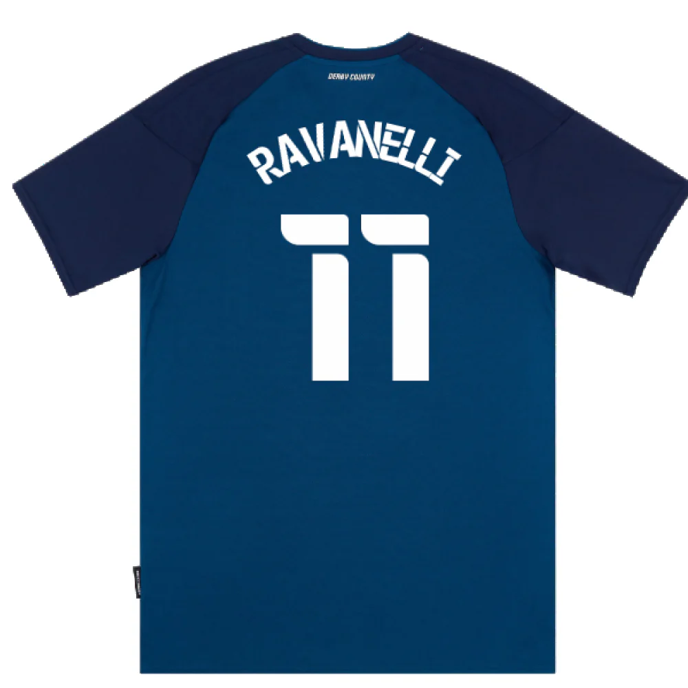 Derby County 2020-21 Away Shirt (L) (Mint) (Ravanelli 11) - Image 2