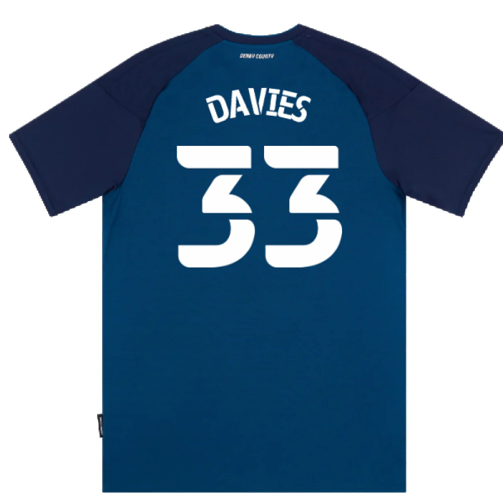 Derby County 2020-21 Away Shirt (S) (Excellent) (Davies 33) - Image 2