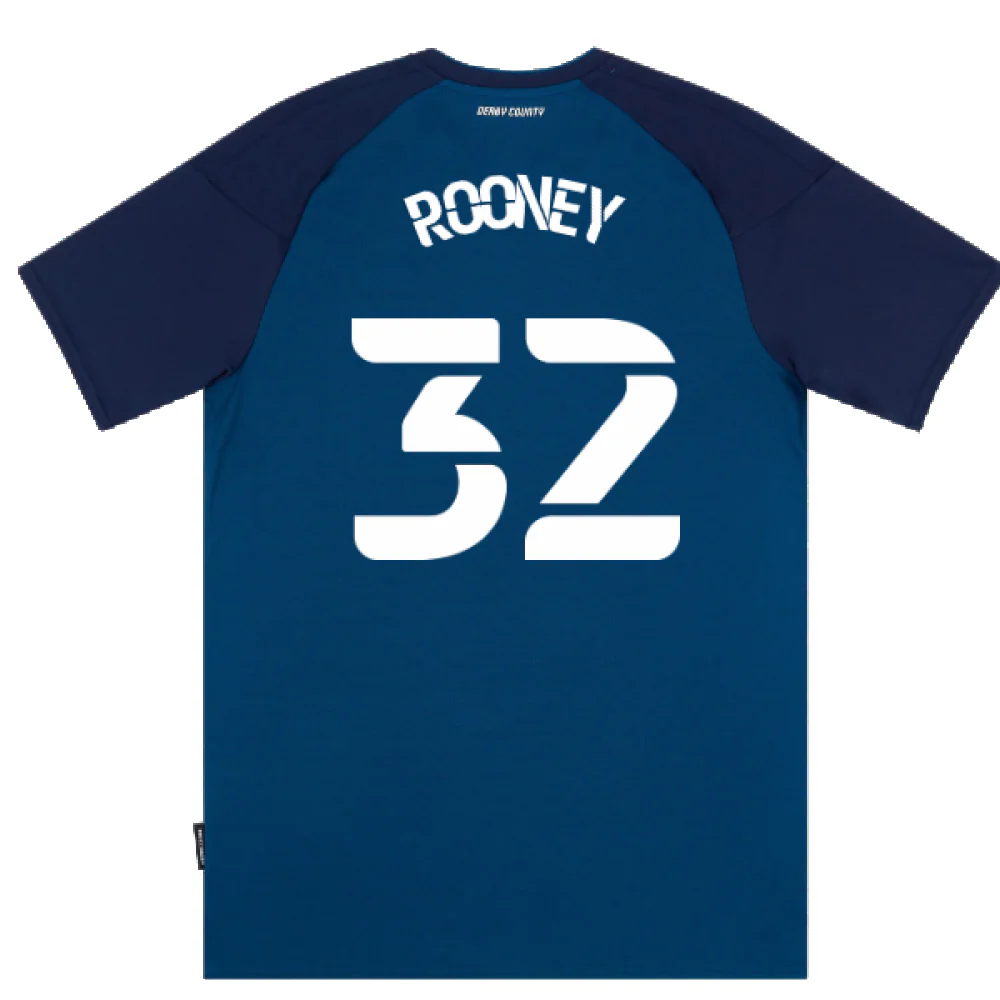 Derby County 2020-21 Away Shirt (S) (Excellent) (Rooney 32) - Image 2