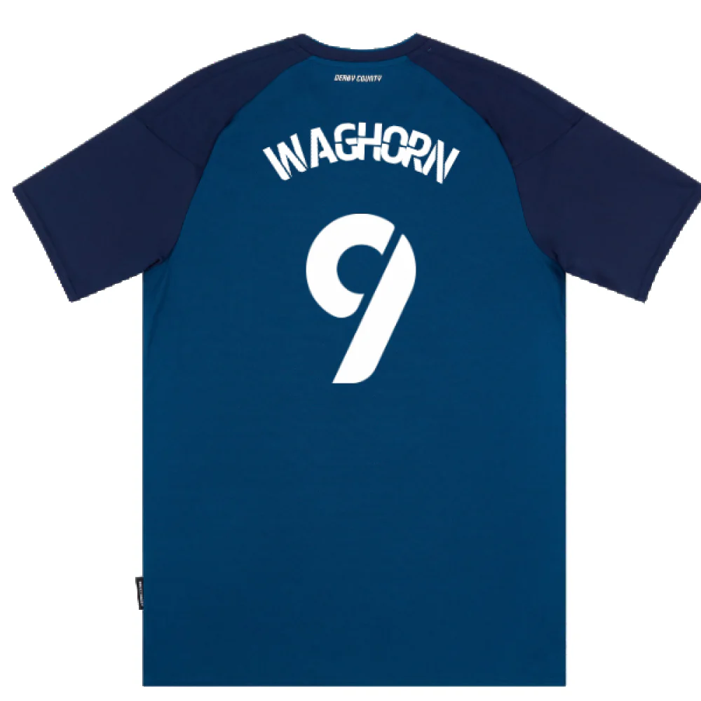 Derby County 2020-21 Away Shirt (S) (Mint) (Waghorn 9) - Image 2