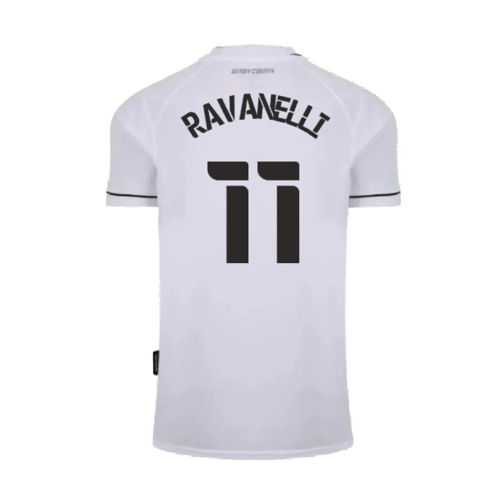 Derby County 2020-21 Home Shirt (L) (Excellent) (Ravanelli 11) - Image 2