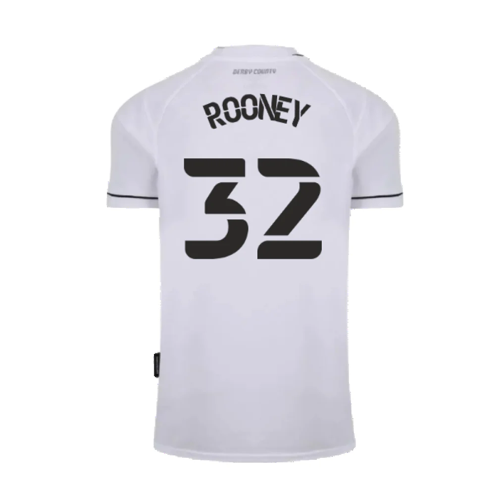 Derby County 2020-21 Home Shirt (L) (Excellent) (Rooney 32) - Image 2