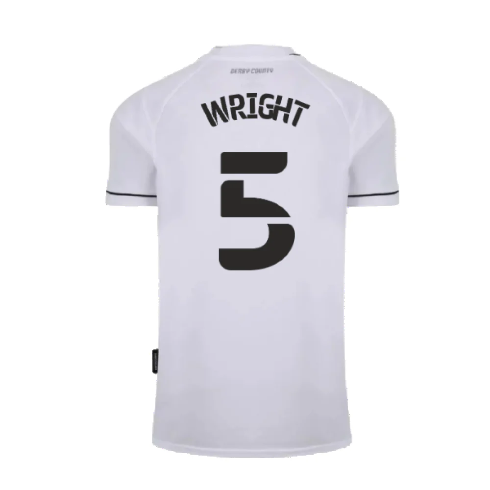 Derby County 2020-21 Home Shirt (L) (Excellent) (Wright 5) - Image 2