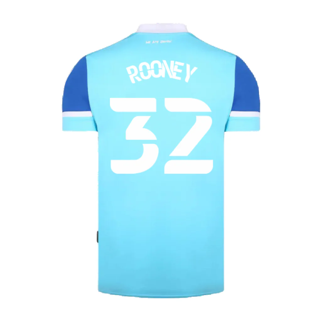 Derby County 2021-22 Away Shirt (M) (Excellent) (Rooney 32) - Image 2
