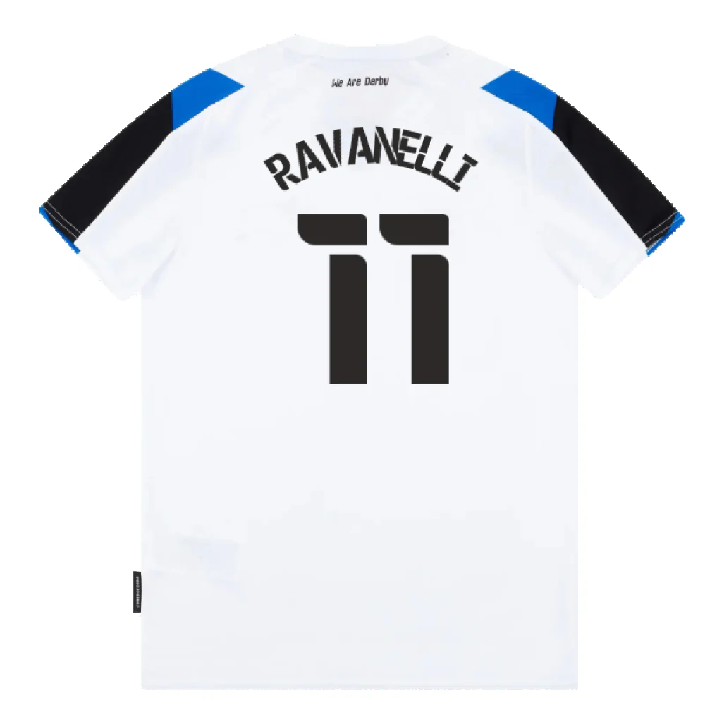 Derby County 2021-22 Home Shirt (M) (Excellent) (Ravanelli 11) - Image 2