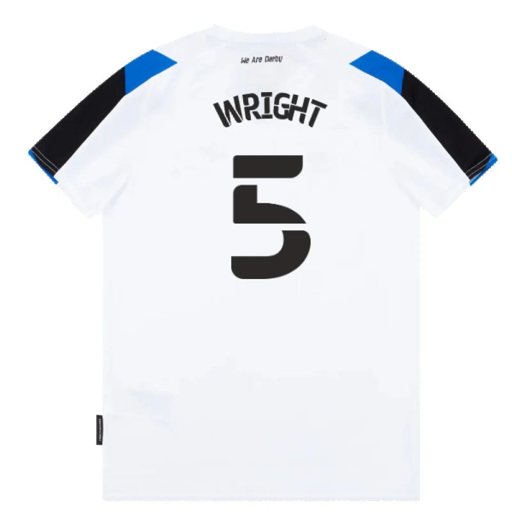 Derby County 2021-22 Home Shirt (M) (Excellent) (Wright 5) - Image 2