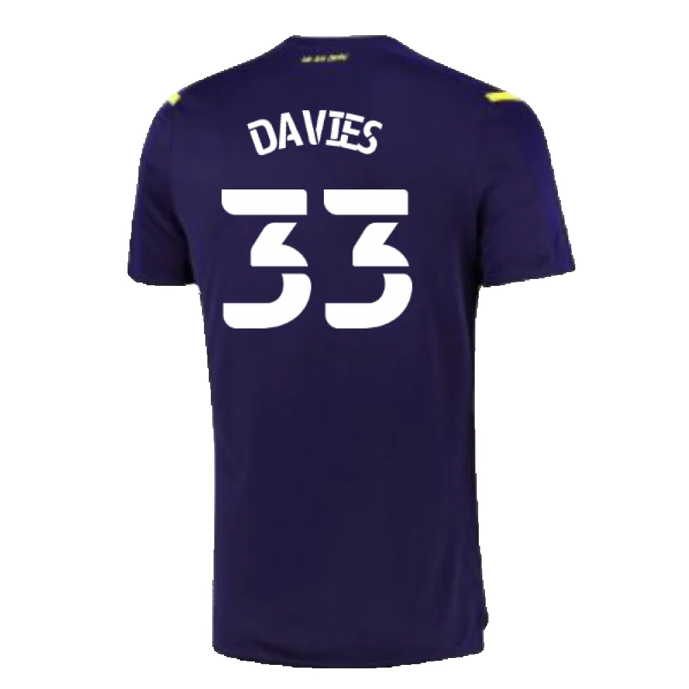 Derby County 2021-22 Third Shirt (M) (Mint) (Davies 33) - Image 2