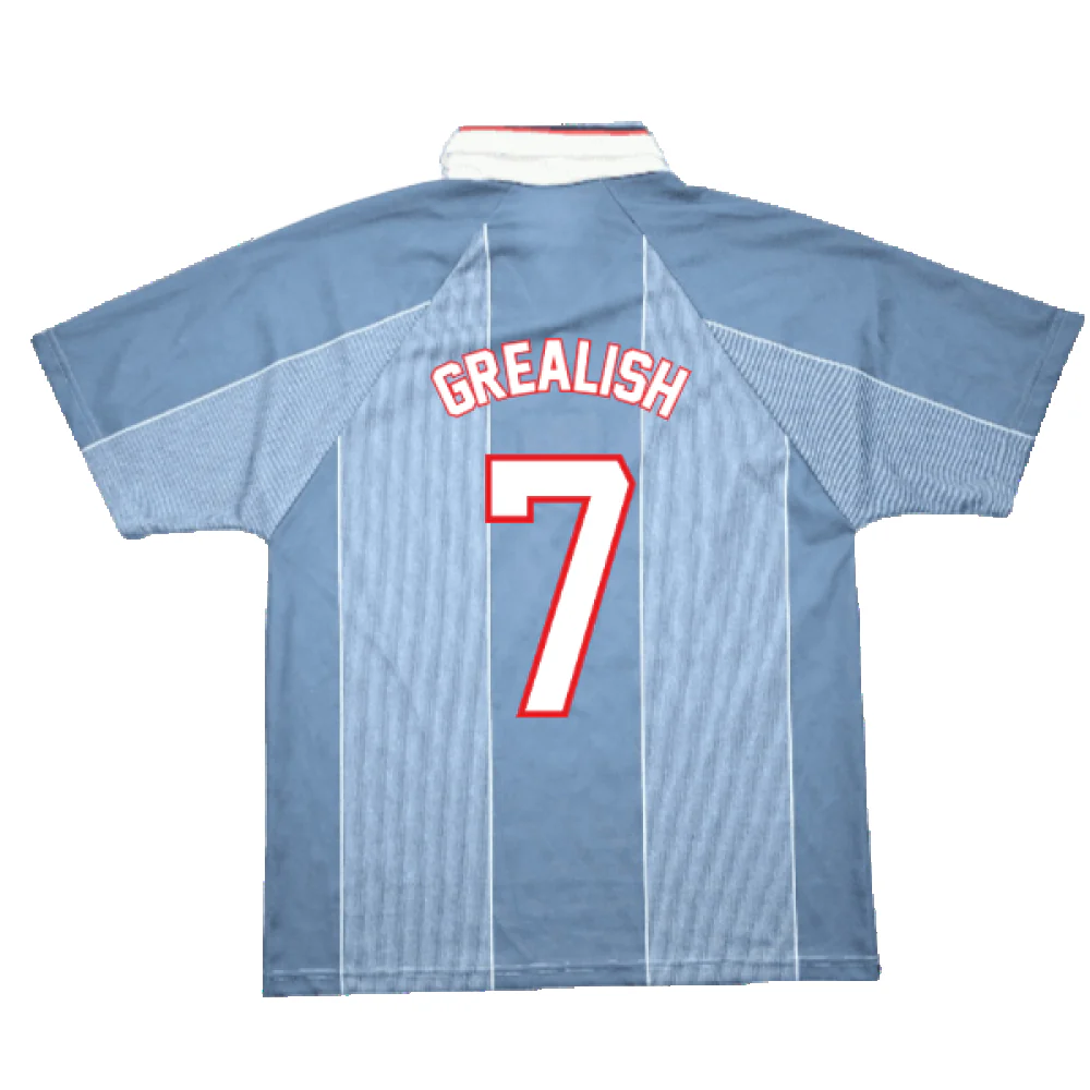England 1995-97 Away (XL) (Excellent) (Grealish 7) - Image 2
