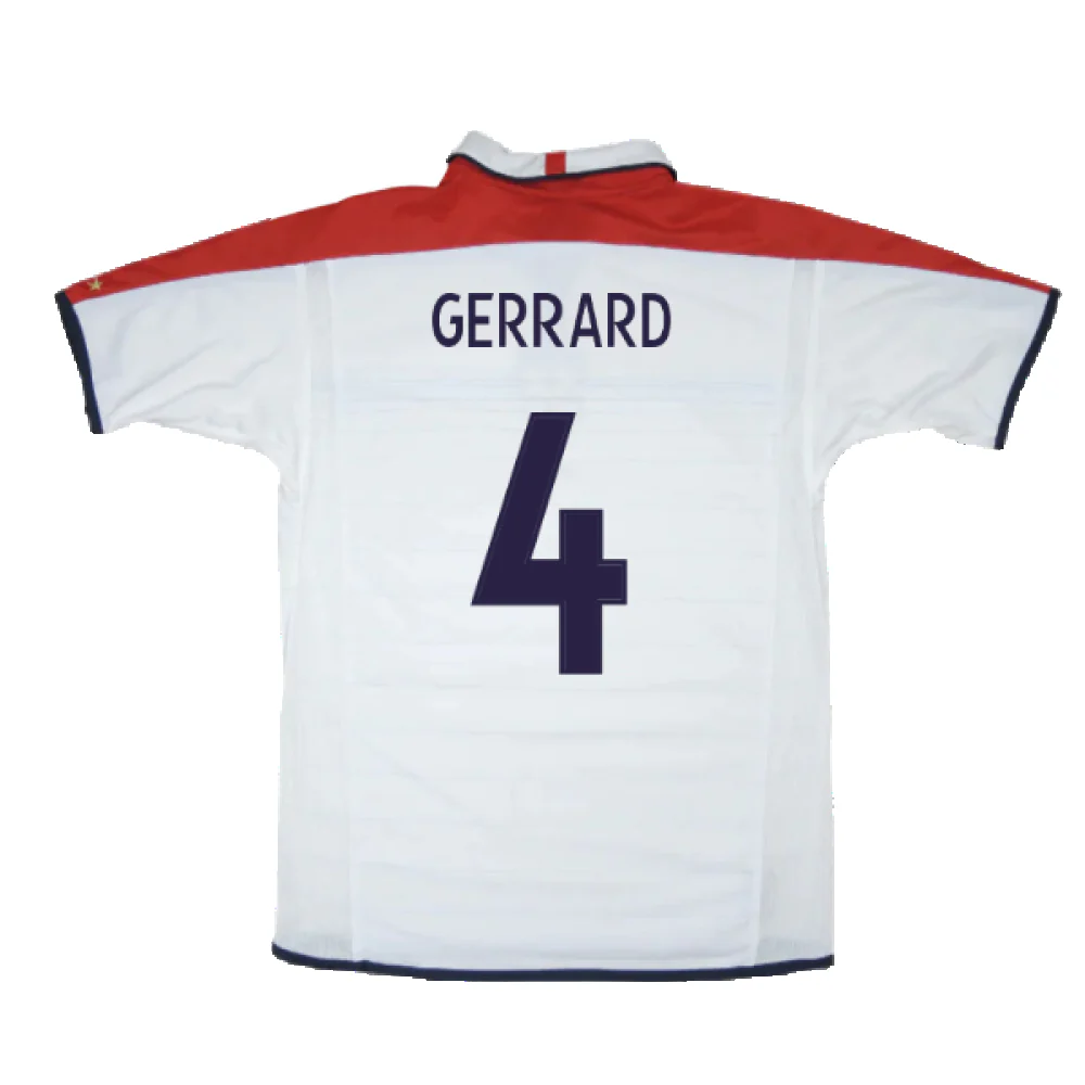 England 2003-05 Home (Excellent) (Gerrard 4) - Image 2