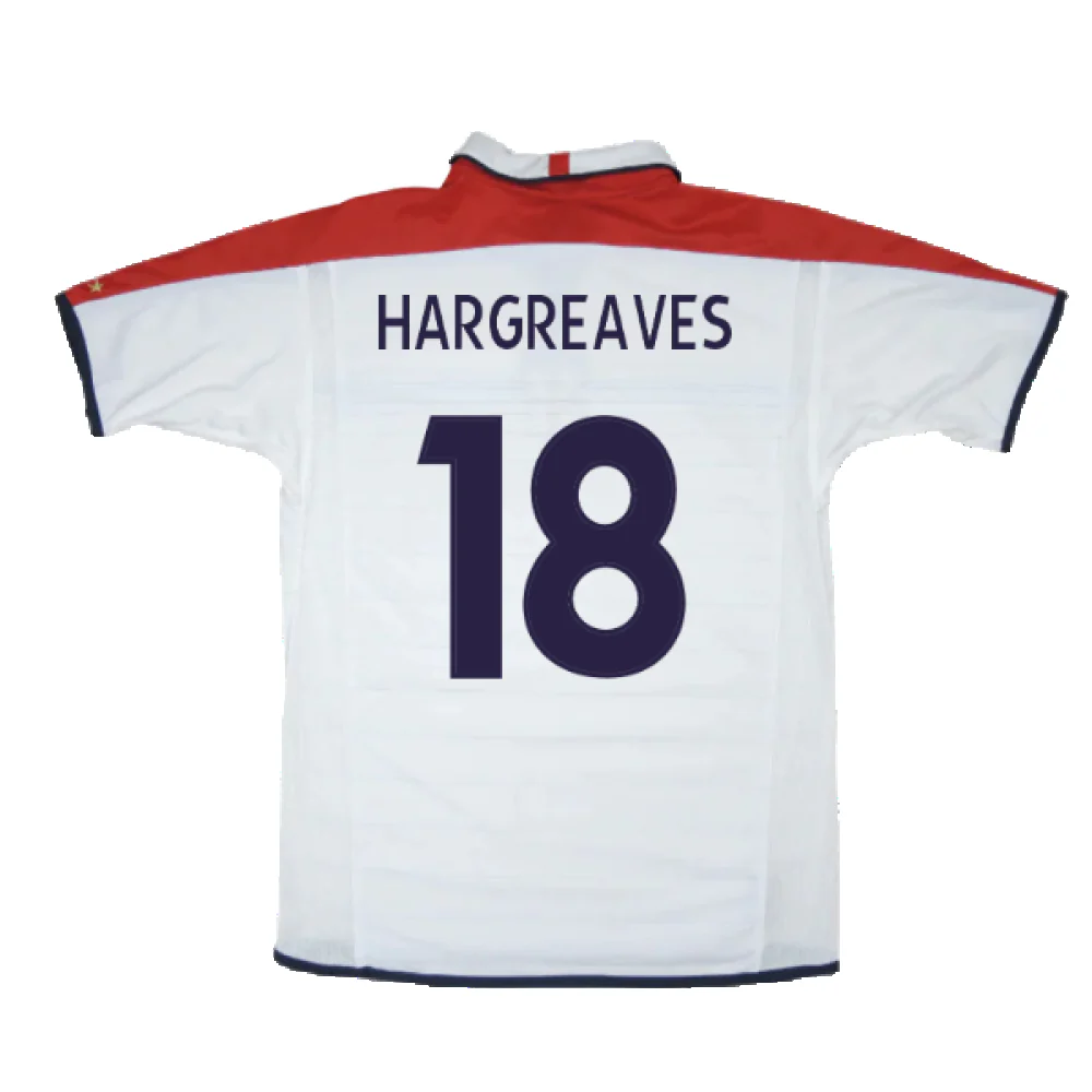 England 2003-05 Home (Excellent) (Hargreaves 18) - Image 2