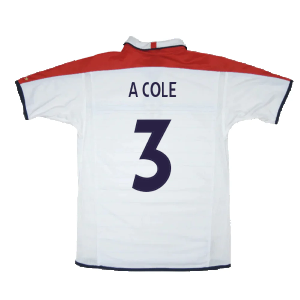 England 2003-05 Home (XL) (Excellent) (A Cole 3) - Image 2