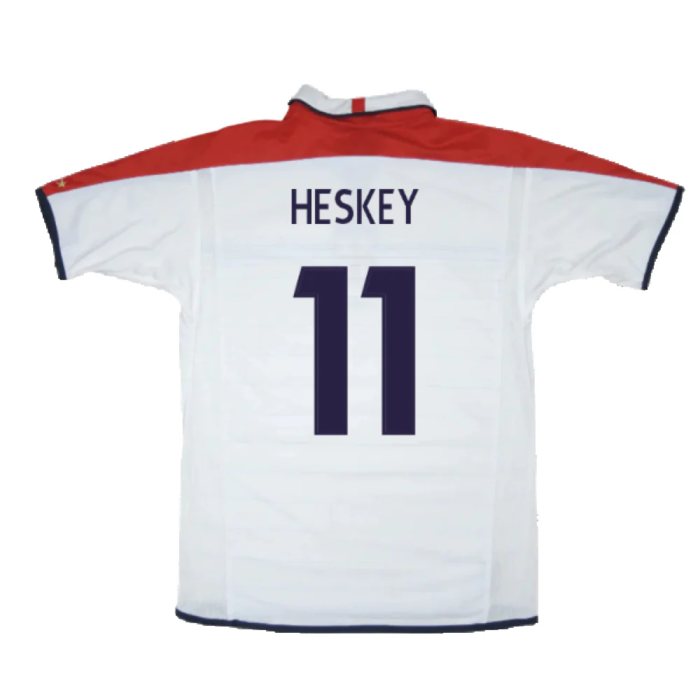 England 2003-05 Home (XL) (Excellent) (Heskey 11) - Image 2