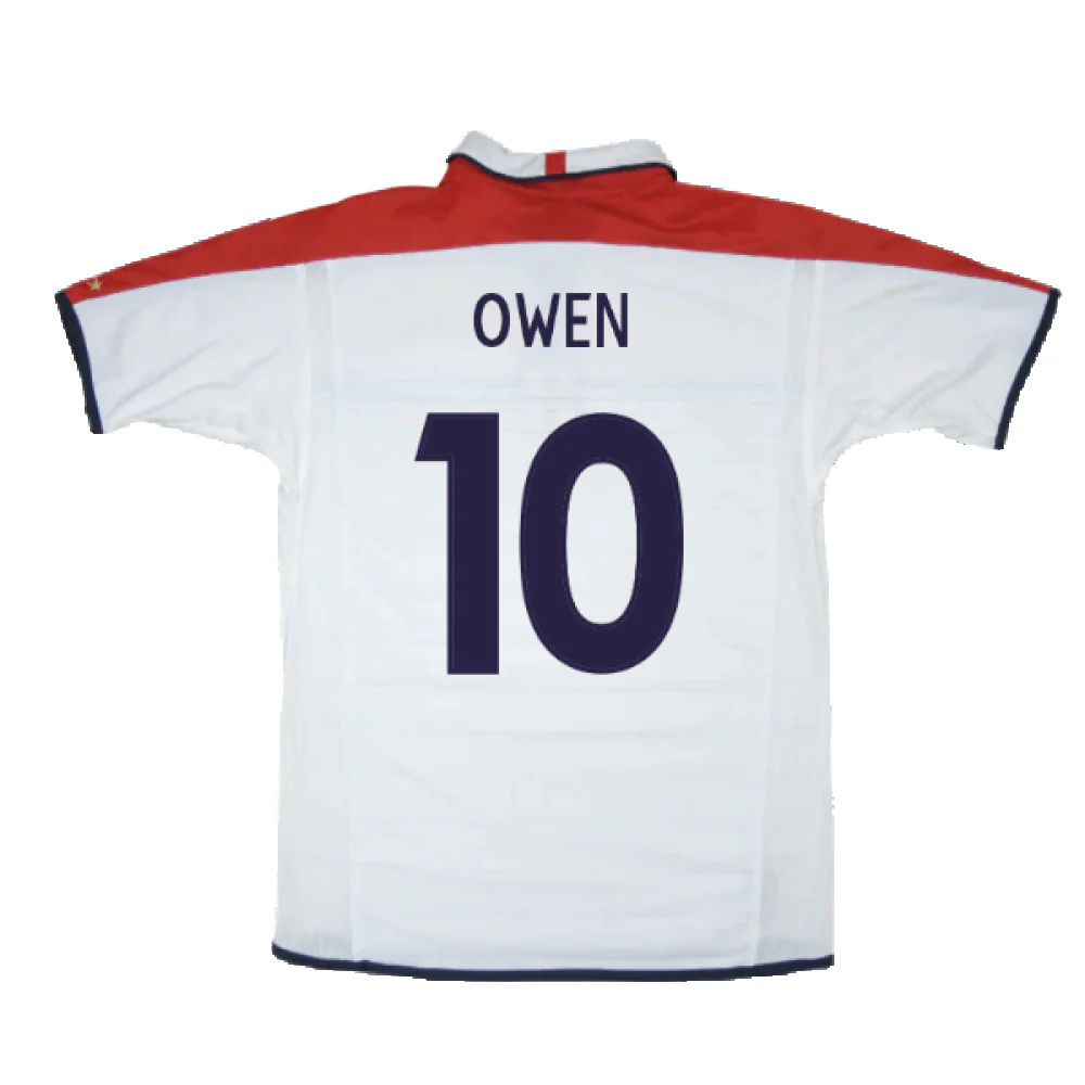 England 2003-05 Home (XL) (Excellent) (Owen 10) - Image 2