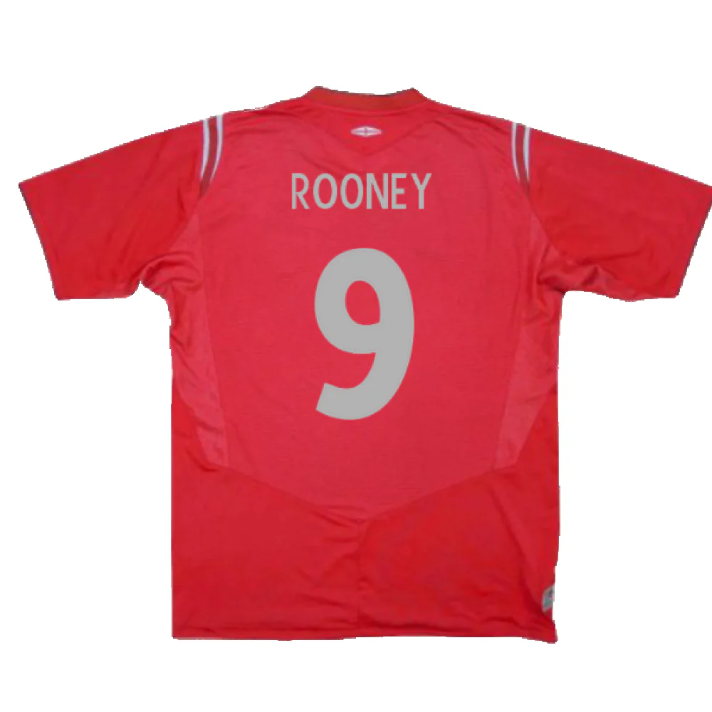 England 2004-06 Away (Excellent) (Rooney 9) - Image 2