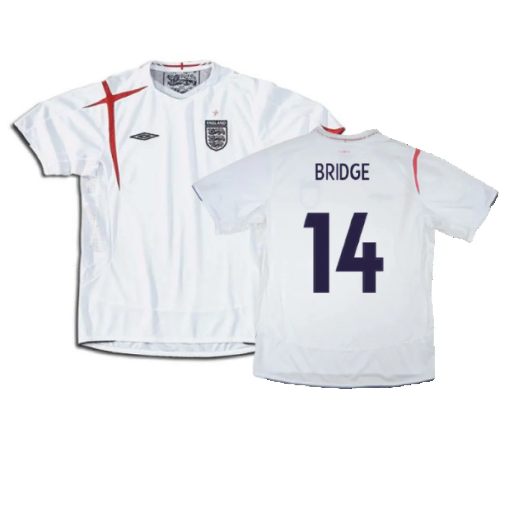 England 2005-2007 Home Shirt (Excellent) (BRIDGE 14)