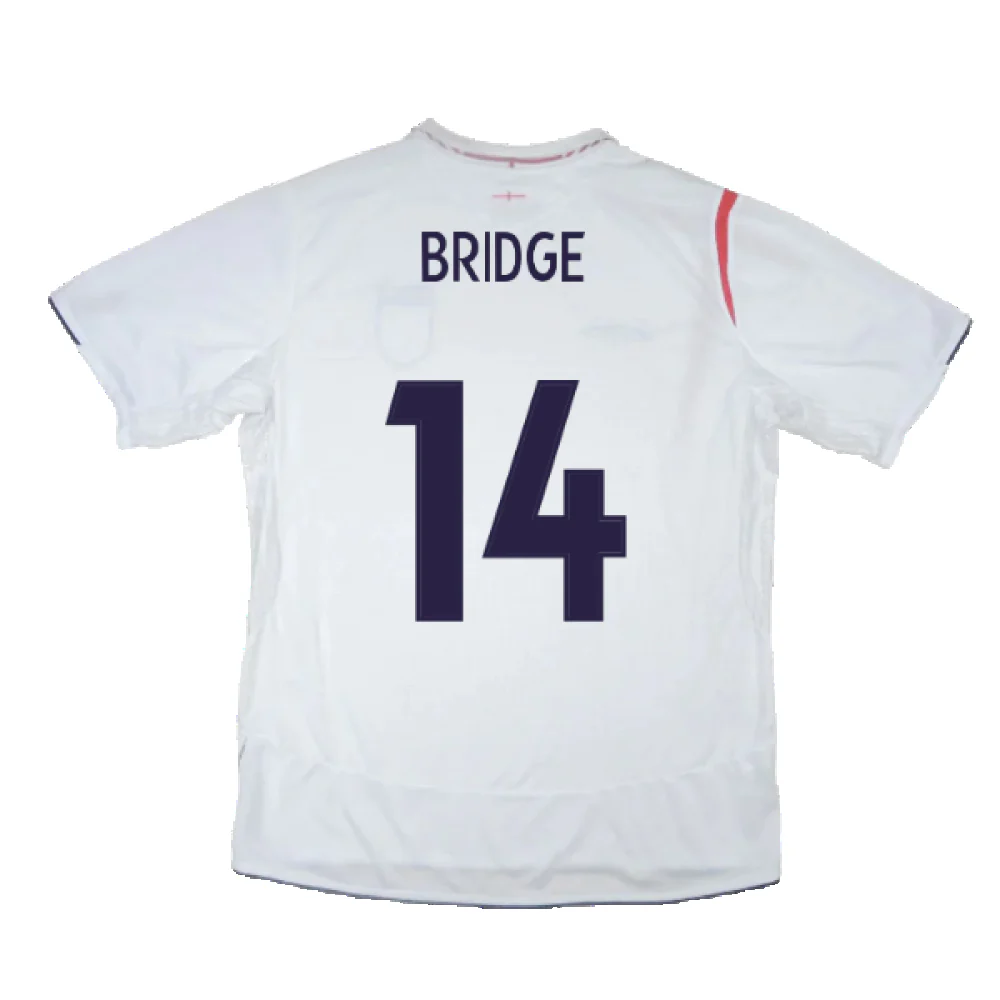 England 2005-2007 Home Shirt (Excellent) (BRIDGE 14) - Image 2
