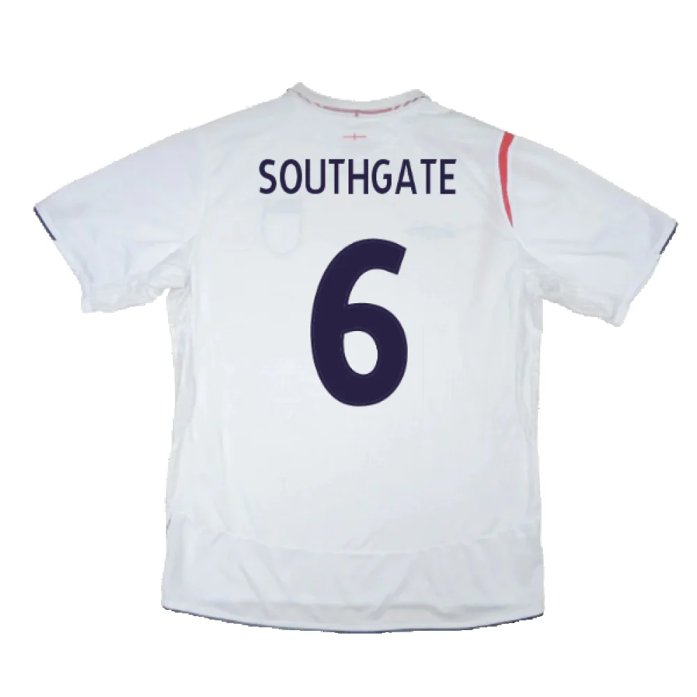 England 2005-2007 Home Shirt (XXL) (Very Good) (Very Good) (SOUTHGATE 6) - Image 2