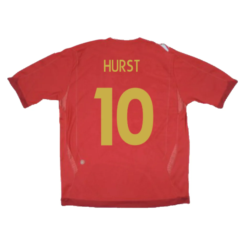 England 2006-08 Away Shirt (Very Good) (HURST 10) - Image 2
