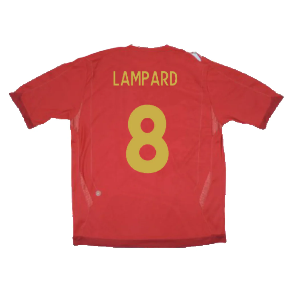 England 2006-08 Away Shirt (Very Good) (LAMPARD 8) - Image 2