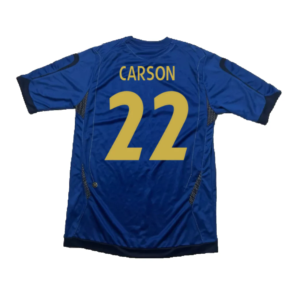 England 2006-08 Goalkeeper Shirt (M) (Excellent) (Carson 22) - Image 2