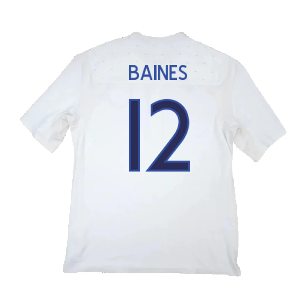 England 2009-10 Home Shirt (2XL) (Good) (Baines 12) - Image 2